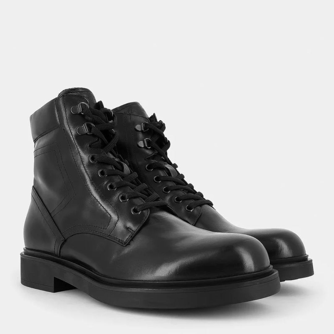 Scarponcini uomo nero giardini